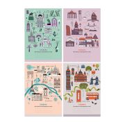 Тетрадь-словарик 48л., А6 для записи иностранных слов BG «Go travel»