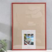 Фоторамка дерево «Image Art» С18 50х70 см,(пластиковый экран), красное дерево