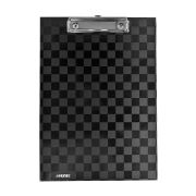 Клипборд А4 deVente «TOTAL BLACK», картон 2мм, матовая ламинация, лак