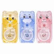 Корректирующая лента BRAUBERG KIDS «ЗВЕРЯТА», 5 мм х 8 м, механизм перемотки, корпус ассорти, блисте