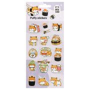Наклейки объемные MESHU «Shiba Inu,», 10*23см