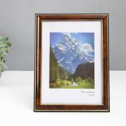Фоторамка пластик «Офис» 15х21 см, карельская береза