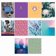 Тетрадь 96л., А5, клетка BG «Mix-10 Девочки»