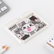 Чехол для бейджа «Котята», 9 х 7 см