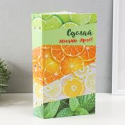 Фотоальбом на 300 фото 10х15 см «Цитрусы» 33,5х17,5х5 см