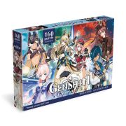 Пазл 160 эл. Origami «Геншин. Команда с Тейвата»