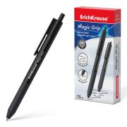 Ручка гел.авт.пиши-стирай Erich Krause Magic Grip, 0.5мм, черная, ластик в грип-зоне, к/у