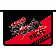 Папка для тетрадей 1 отделение на молнии А4 «RACER», пластик