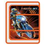 Папка для труда 1 отделение на молнии А4 ПЧЕЛКА «MOTO GT»