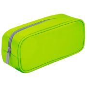Пенал-косметичка BRAUBERG, мягкий, «KING SIZE NEON GREEN», 20х8х9 см