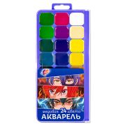 Краски акварельные 24цв Луч 