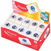 Ластик MAPED «ESSENTIALS SOFT», прямоугольный, картонный дисплей