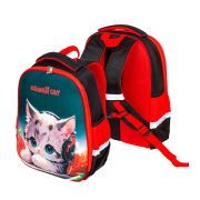 Ранец школьный deVente «Optima. Kawaii Cat» 37*28*18см, 1 отд., 2 бок.карм., эргономичная спинка, светоотражающие эл-ты