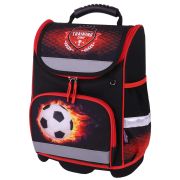 Ранец ЮНЛАНДИЯ WISE, 1 отделение, 3 кармана, устойчивое дно, Football camp, 37x29х15 см