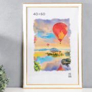Фоторамка для фото 40×60 см пластик «Обрамление», пластиковый экран