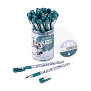 Ручка шариковая Bruno Visconti «MagicWrite. KIDS Енот» СИНЯЯ 0.5мм