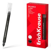 Ручка роллер Erich Krause «Balance Stick Classic» 0.5мм черная, к/у