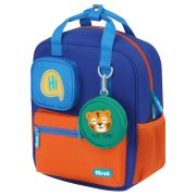 Рюкзак Först F-Kids «Hi, Tiger!» 30,5*25,5*12,5см, 1 отделение, 5 карманов, эргономичная спинка