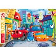Пазл 26 эл. А4 Hatber «Светофор», рамка