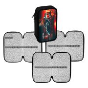 Пенал 3 отделения на молнии deVente «No Limits» 205*120мм, конгрев тиснение, фольга