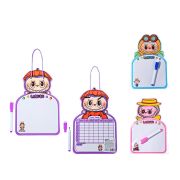 Доска д/рис.маркером Mazari «ЗУБАСТИК» 25*16см с маркером, 3 диз