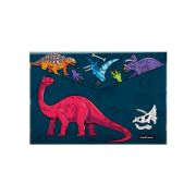 Папка-конверт на кнопке Erich Krause «Dino Planet», 160мкм, пластик