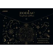 Папка-конверт на кнопке А4 deVente «Zodiac. Посмотри на звезды», 180мкм, пластик, тиснение фольгой