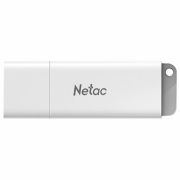 Флеш-диск 8 GB NETAC U185, USB 2.0, белый