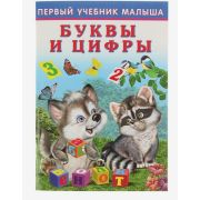 Книга Фламинго «Буквы и цифры », 16стр., 16,2*21,2см