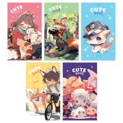 Блокнот А7 48л. на склейке BG «Cute anime»
