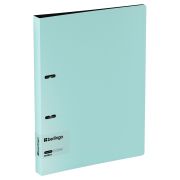 Папка на 2 кольцах Berlingo «Instinct» А4, 35мм, 700мкм, D-кольца, с внутр. карманом, аквамарин