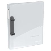 Папка на 2 кольцах Berlingo «No Secret», 40мм, 700мкм, полупрозрачная, D-кольца, с внутр. карманом