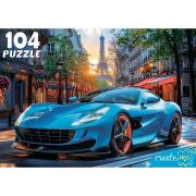 Пазл 104 эл. Рыжий Кот «ШИКАРНЫЙ АВТОМОБИЛЬ В ПАРИЖЕ»