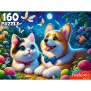 Пазл 160 эл. Рыжий Кот «НОЧНЫЕ ДРУЗЬЯ»