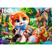 Пазл 160 эл. Рыжий Кот «ПУШИСТАЯ СЕМЬЯ»