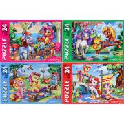 Пазл 24 эл. Рыжий Кот «ЧУДЕСНЫЕ ПОНИ №3»