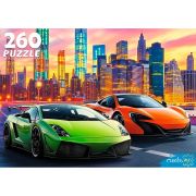 Пазл 260 эл. Рыжий Кот «РОСКОШНЫЕ АВТОМОБИЛИ В МЕГАПОЛИСЕ»