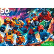 Пазл 50 эл. Рыжий Кот «КОСМИЧЕСКИЕ ТРАНСФОРМЕРЫ»