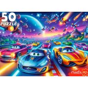 Пазл 50 эл. Рыжий Кот «КРУТОЙ ВИРАЖ В КОСМОСЕ»