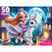 Пазл 50 эл. Рыжий Кот «РУСАЛОЧКА И ПРИНЦ»