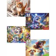 Пазл 54 эл. Рыжий Кот «ЛЮБИМЫЕ ПАЗЛЫ ДЛЯ ДЕВОЧЕК»