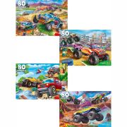 Пазл 80 эл. Рыжий Кот «КРУТОЙ ВИРАЖ №17»