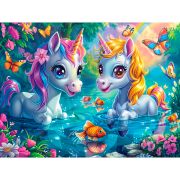 Пазл MAXI 35 эл. Рыжий Кот «ЕДИНОРОГИ В ПРУДУ»