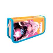 Пенал 1 отделение на молнии ПЧЕЛКА «FANTASTIC GIRL», 190*115мм, с откидной планкой