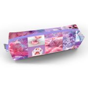 Пенал объемный 1 отделение на молнии Hatber «МЯУ-СТОРИ», 210*50*60мм, полиэстер