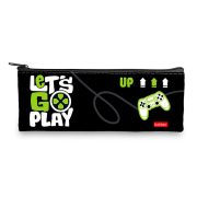Пенал-косметичка на молнии Hatber «LET'S GO PLAY», 195*75мм, полиэстер