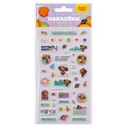 Наклейки объемные Мульти-Пульти «Ушастик», 22*10см, пакет европодвес