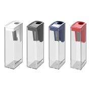 Точилка пластиковая Erich Krause «City, Classic» 1 отверстие, с контейнером