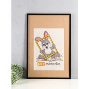 Фоторамка для фото 40×60 см «Премиум», пластик, чёрный