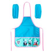 Накидка детская deVente «Yummy Panda» 45x54см, 3 кармана, нарукавники